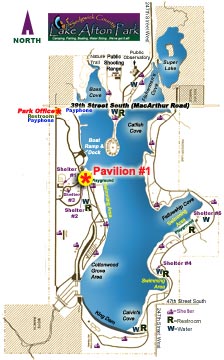 Pavilion Shelter Location