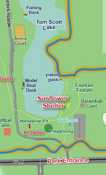 Sunflower Shelter Location